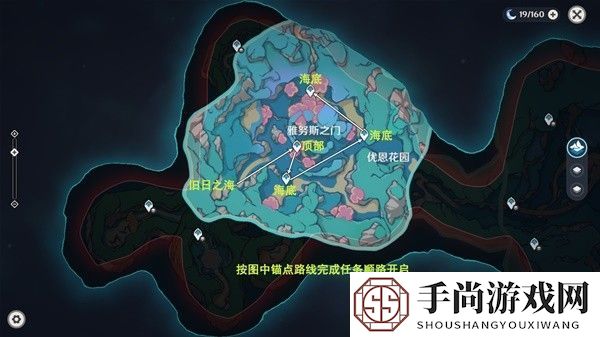 原神4.6旧日之海锚点秘境路线是怎样的