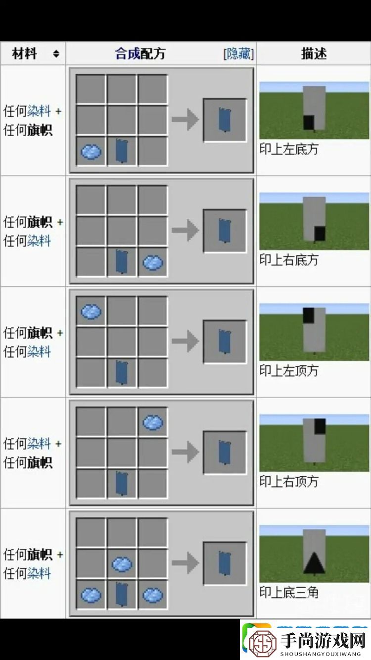 我的世界旗帜